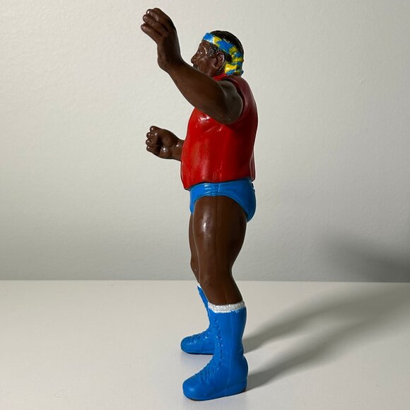 Vintage 80s LJN WWF Special Delivery Jones Wrestling Action Figure (11B) - Picture 3 of 8